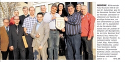 NÖN 2012 KW 14: Unser Sponsor, Franz Assmann, feierte seinen 50. Geburtstag! Wir gratulieren!!!